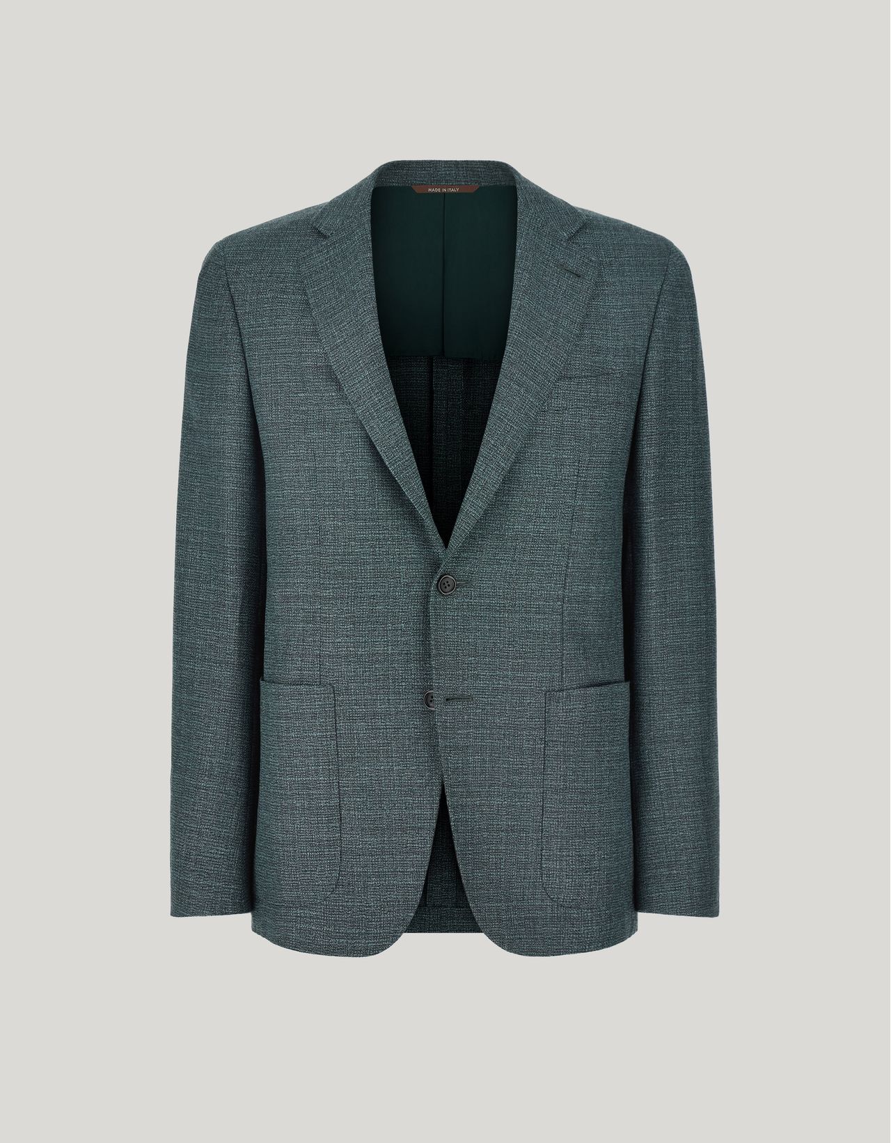 Canali Veste Kei En Pure Laine Vert Brianza In Green
