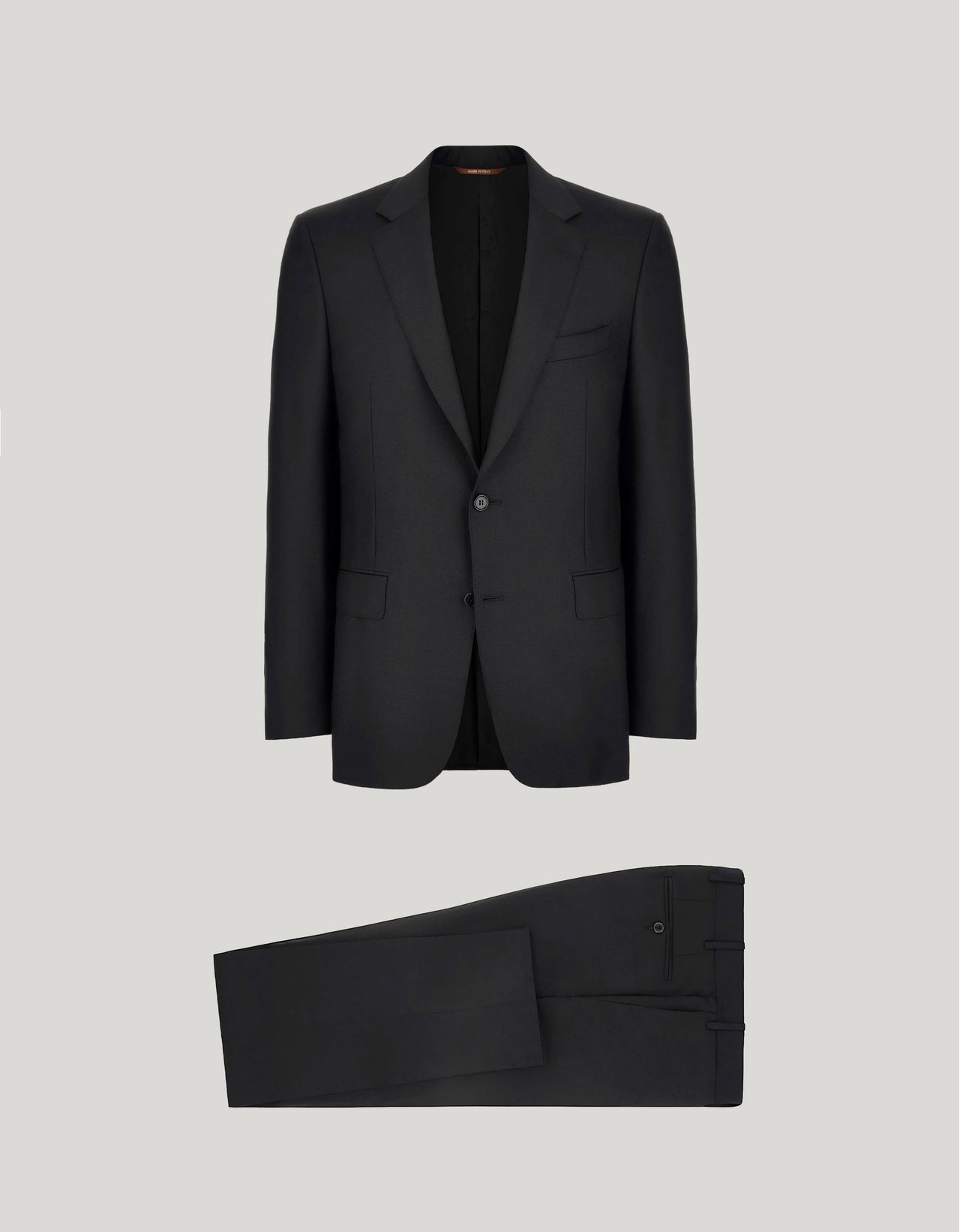 Canali Suit In Black Wool